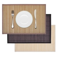 6er Platzdeckchen Bambus