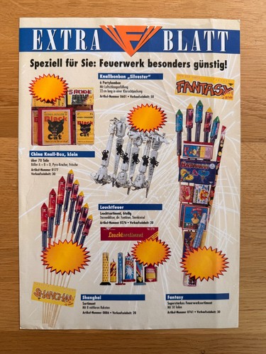 Alter feistel feuerwerk - feistel, flyer