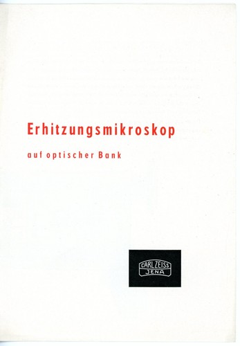 Carl zeiss jena prospekt - zeiss,