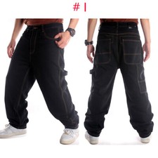 Herren Jeans Hose Denim Hip