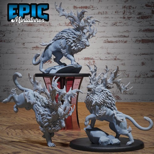 Evil deer forest beast - deer, |