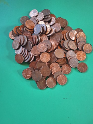 100 stück euro cent münzen - stück,