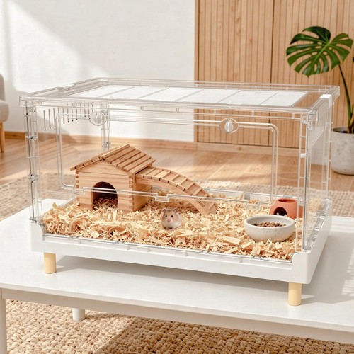 Geräumiger hamsterkäfig - geräumiger,