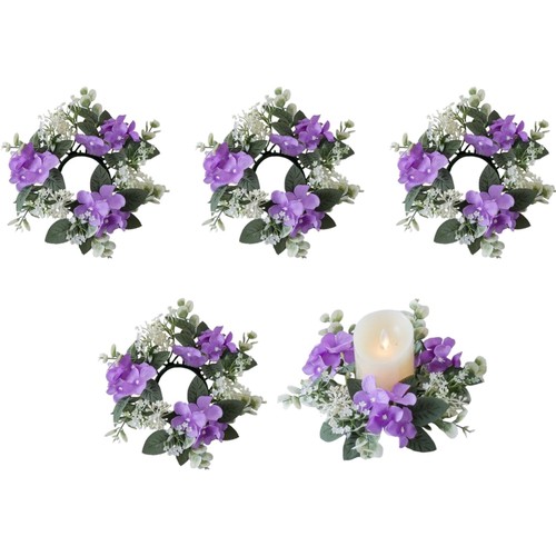 Kerzenringe kränze set - set, 5
