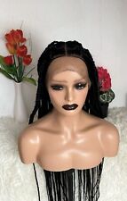 Braided Jumbo box braids made on full lace wigs