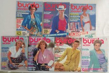 Zeitschrift: Heft-Auswahl: burda: 1986-1990!