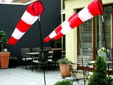 Windsack Rot Weiß 36cm / 70cm