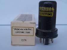 0Z4  Röhre  REALISTIC  LIFETIME - NEU / NOS  - 0Z4