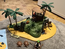 Playmobil Pirateninsel 3799 Schatzinsel mit Strandhütte