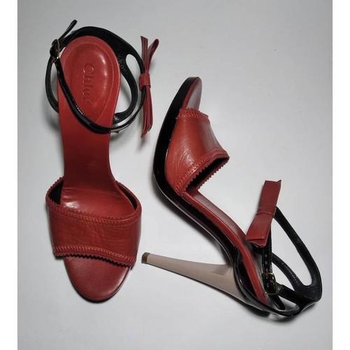 Women chloé heels red - women, 38