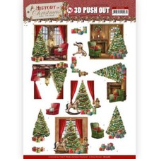 3D-Stanzbogen - Amy Design - History of Christmas - Weihnachten zu Hause