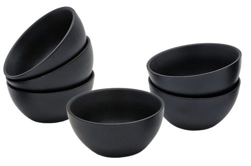 Keramik dip schale schwarz - keramik,