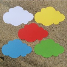 Moderationskarten Wolke