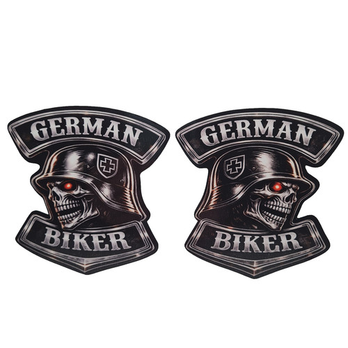 German biker skull auto - biker,