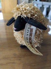 Schwarzes Schaf , Natur, Stroh, Bast ca.12 x 12 cm. HOFF Interieur 