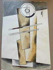 Aquarell Gouache Komposition