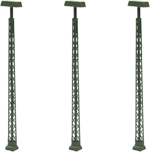 Gittermastleuchte 3er set - gittermastleuchte,