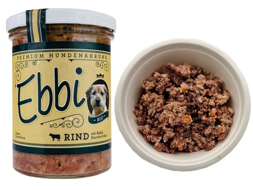 Ebbi bio hundefutter - hundefutter, rind