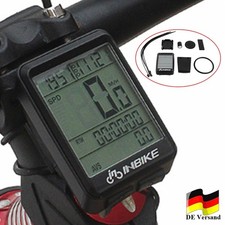 Kabellos Wasserdicht Elektronisch Rad Fahrrad Computer Stoppuhr Kilometerzähler