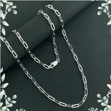 moderne Halskette Büroklammer