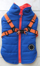 Puppia Wintermantel mit verstellbarem Geschirr wasserabweisend gebraucht 