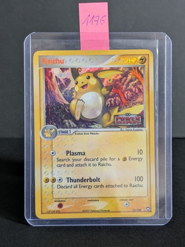 Pokemon karte tcg raichu - karte,
