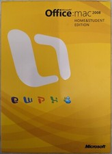 Microsoft Office Mac 2008 Home & Student Edition (3 Lizenzen)
