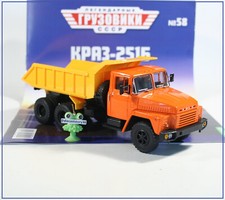 1:43 KRAZ 251B Kipper russian