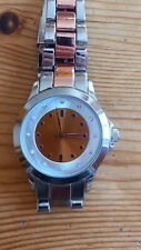 LBVYR 59119 Damen / Herren Armbanduhr, Metall schönes Stück gebraucht #j77