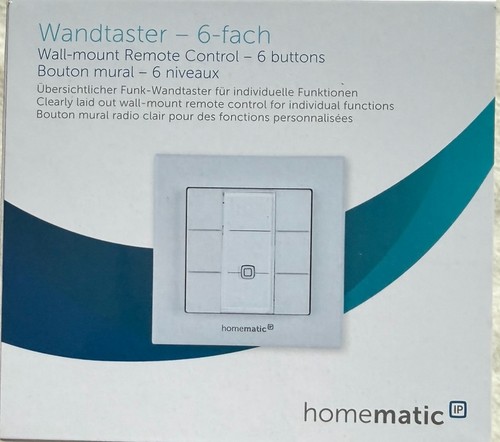 Homematic funk wandtaster - homematic,