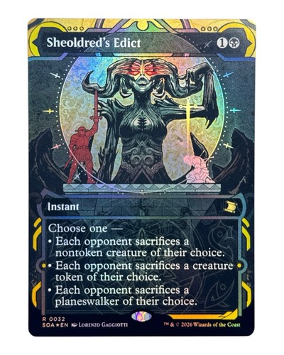 Mtg sheoldred edict - sheoldred's,