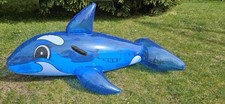 Wal blau aufblasbares Wassertier