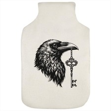 Wärmflaschenbezug "Rabe mit