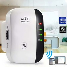 WLAN Repeater WiFi Extender Signal Verstärker 300Mbps 2.4GHz mit Repeater & AP M