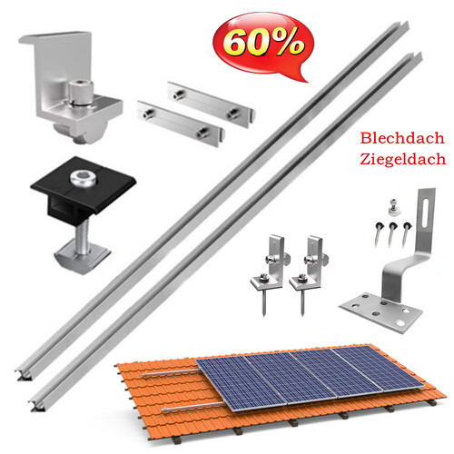 Solarprofil ziegeldach - pv,