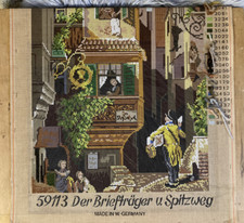 Stickbild Spitzweg Der Briefträger, alter Nummer 59113, zum Besticken
