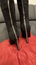 Overknee Stiefel High Heels  Gr 41 1x Getragen