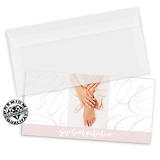 Gutscheinkarten "DINlang" mit