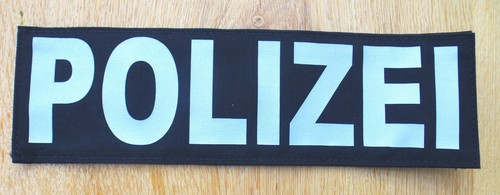 Takt rückenklett polizei - rückenklett,