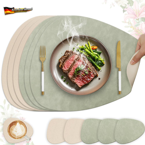 6er set tischset aus - tischset,