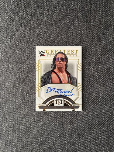 Bret hart panini greatest - bret,