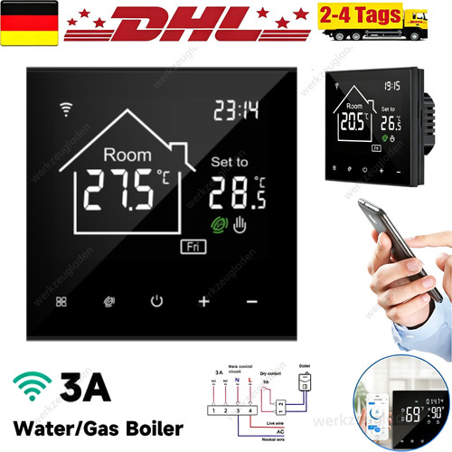 Thermostat wifi mit lcd - mit, smart