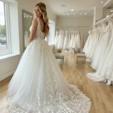 Nagelneues brautkleid mit - nagelneues,