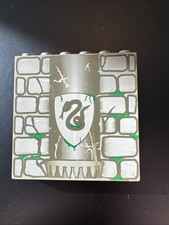 Lego 3754 pb02 Wand Panele Mauer bedruckt Wappen Schlange Harry Potter (040822K)