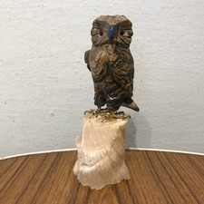 Figur Uhu Edelstein Jaspis