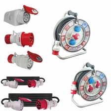 Verlängerungskabel Starkstromkabel 400V CEE Stecker 16A 32A 230V Schuko