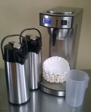 Gastro-Kaffeemaschine inkl. 2. Pumpkanne + 500 Korbfilter + Meßbecher