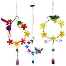 Windspiel Solar LED Licht bunt