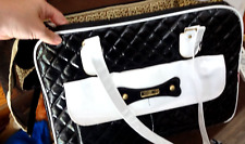 LUXUS UNIKAT Hundereisetasche Katzentasche Tiertransporttasche Lack Leo gesteppt