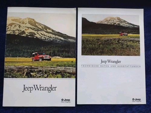 Jeep wrangler prospekt 1991 - jeep,